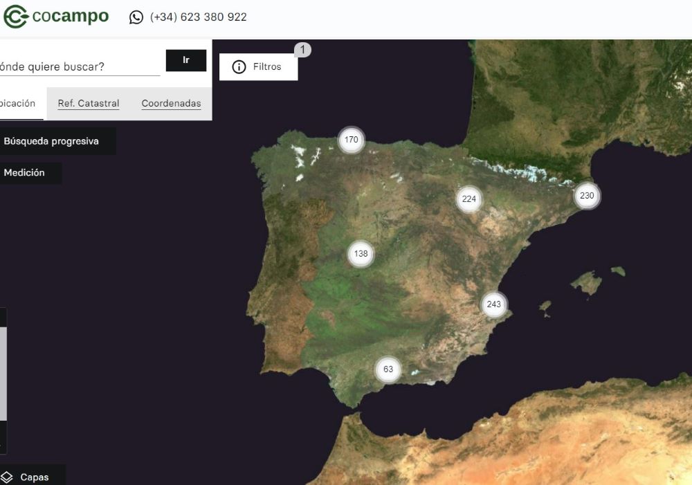 Mapa interactivo Cocampo